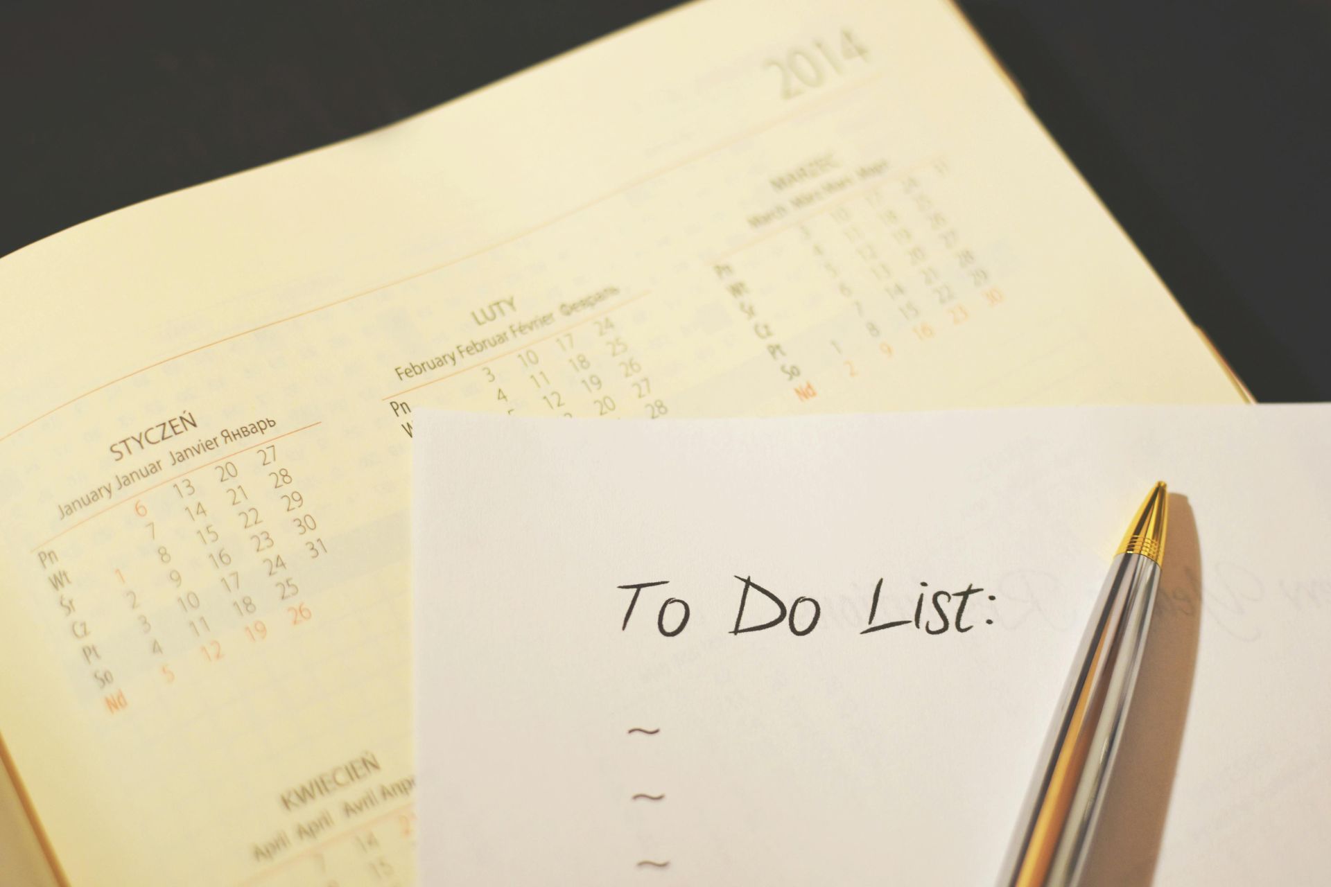 To do list
